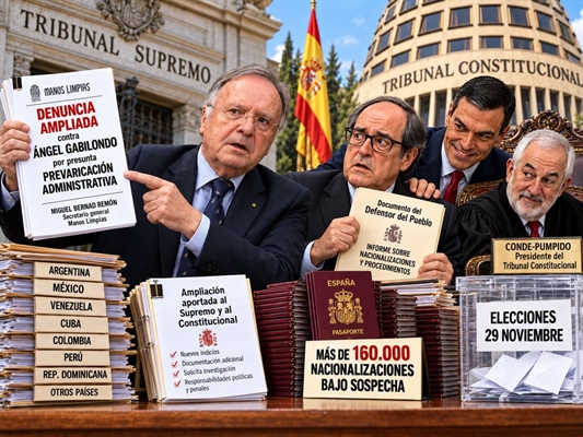 MANOS LIMPIAS AMPLÍA SU DENUNCIA CONTRA GABILONDO Y APORTA D