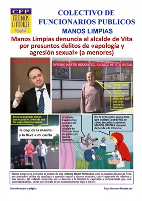 MANOS LIMPIAS DENUNCIA AL ALCALDE DE VITA (ÁVILA)