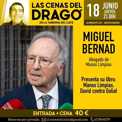 MIGUEL BERNAD (SECRETARIO GENERAL DE MANOS LIMPIAS) PRESENTA